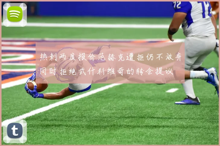 热刺两度报价范赫克遭拒仍不放弃同时拒绝武什科维奇的转会提议